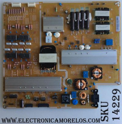 FUENTE DE PODER / SAMSUNG BN44-00833A / BN4400833A / L48E8_FHS REV:1.1 / MODELO UN55JS850DFXZA TH01 / PANEL CY-QJ055FLLV2H 