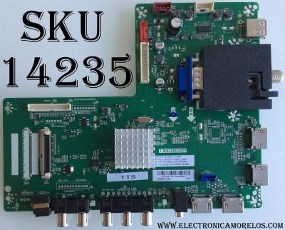 MAIN / SCEPTRE H17051147 / T.MS3458.U801 / LSC650FJ11 SAM / MODELO V65 SPTV589DA / PANEL LSC650FJ11-W02	