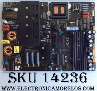 FUENTE DE PODER / SCEPTRE AY216D-4SF29/ 3BS00672 REV:1.0 / MODELO V65 SPTV589DA / PANEL LSC650FJ11-W02	