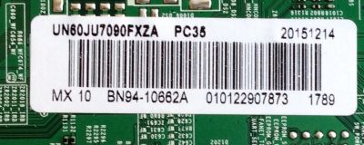 MAIN / SAMSUNG BN94-10662A / BN41-02356C / BN97-10746A / PANEL CY-GJ060FLSV1H	/ MODELO UN60JU7090FXZA EA01 - Imagen 2