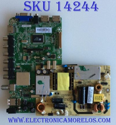 MAIN FUENTE (COMBO) ELEMENT / ELEFT326 K1300  / CV3393BH-APW / 1.80.43.00210 / 38H0923A / CVB32001 / 1.93.00.00317 / 1.05.01.0020077-004 / PANEL BLD315BA02 / MODELO ELEFT326 K1300