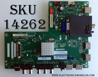MAIN / SCEPTRE H17051135 / T.MS3458.U801 / CN650CN7710 / MODELO V65 SPTV58DA / PANEL LSC650FJ11
