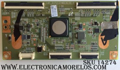 T-CON / SAMSUNG LJ94-31330E / 31330E / 14Y_D1FU13TMGC4LV0.0 / MODELO UN40HU6900FXZA TS01 / PANEL CY-GH040HGLV7H