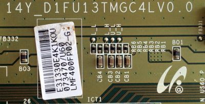 T-CON / SAMSUNG LJ94-31330E / 31330E / 14Y_D1FU13TMGC4LV0.0 / MODELO UN40HU6900FXZA TS01 / PANEL CY-GH040HGLV7H - Imagen 2