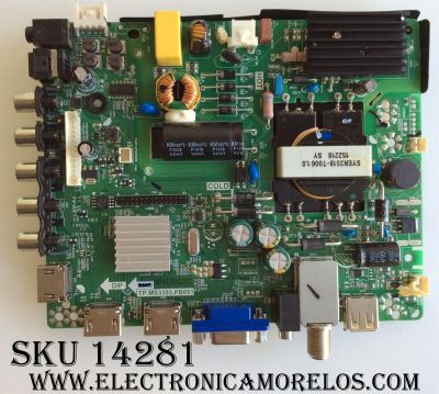 MAIN / FUENTE / (COMBO) / WESTINGHOUSE 34014159 / TP.MS3393.PB851 / H15071275 / MODELO WD32HT1360 TW-00311-B032F	