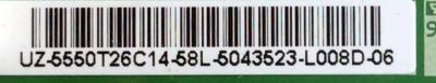 T-CON / SAMSUNG 55.50T26.C14 / T500HVN09.3 / 50T26-C0A / 5550T26C14 / PANEL GH050CSA-B5-BB01 / MODELOS UN50J6300 / UN50J6300AFXZA DH02 - Imagen 2