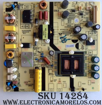 FUENTE DE PODER / JVC / HAIER 1070001015 / 1070001015-03397 / 303C5502066 / TV5502-ZC02-01 / F42A71F / LS42H510N