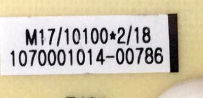 FUENTE DE PODER / JVC 1070001014 / 1POF248373A / 1070001014-00786 / TV5502-ZC02-01 / 303C5502066 /	 - Imagen 2