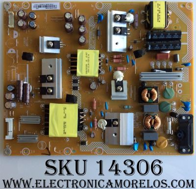 FUENTE DE PODER / HAIER PLTVF341XXR2 / (X)PLTVFY341XXR2 / 715G6679-P03-005-002M / MODELO 49E4500R / PANEL TPT490H2-DUYSHA.G REV:SC1B
