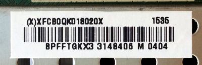 MAIN / HAIER 756TXFCB0QK018020X / XFCB0QK018 / (X)XFCBQK018020X / BPFFTGKX3 / 715G7228-M01-000-004K / MODELO 49E4500R / PANEL TPT490H2-DUYSHA.G REV:SC1B - Imagen 2