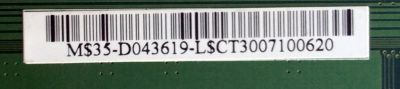 T-CON / SAMSUNG / SEIKI / 35-D043619 / V400H1 / MODELO LN40C530F1FXZA / LN40C500F3FXZA / LN40C560J2FXZA / LN40C550J1FXZA / LN40C530F1FXZA CN01  / LN40C530F1FXZA CN03 / LC-40G81 /  PANEL  V400H1-L08 REV C2 - Imagen 2