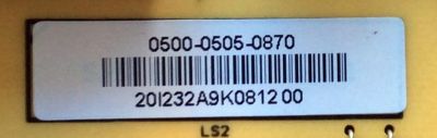 FUENTE DE PODER PARA TV VIZIO / NUMERO DE PARTE 0500-0505-0870 / FSP295-5M01 / 050005050870 / 3BS0259613GP / PANEL'S LC550DUS (SC)(M1) / LC550DUS (SC)(M3) / MODELO XVT3D554SV / XVT3D554SV LAPPGP / XVT3D554SV LAPPGPBL - Imagen 3