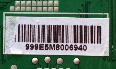 MAIN / HITACHI 999E5M / JUC7.820.00121165 / HLS43C / MODELO LE55A6R9A	 - Imagen 2