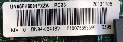 MAIN / SAMSUNG BN94-06418V / BN97-07681F / BN41-01937B / MODELO UN65FH6001FXZA MH01 / PANEL CY-DF650CGAV1H	 - Imagen 2
