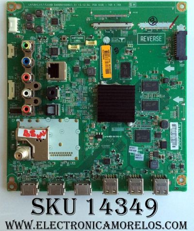 MAIN / LG EBT62994407 / EAX65610206 / SUSTITUTAS EBT62994403 / EBT62994402 / EBT62994405 / EBT62994406 / EBT62994404 / MODELO 43UJ6300-UA.BUSYLJM /  42LB5800-UG.AUSDLJR / PANEL T420HVF07.0	