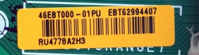 MAIN / LG EBT62994407 / EAX65610206 / SUSTITUTAS EBT62994403 / EBT62994402 / EBT62994405 / EBT62994406 / EBT62994404 / MODELO 43UJ6300-UA.BUSYLJM /  42LB5800-UG.AUSDLJR / PANEL T420HVF07.0	 - Imagen 2