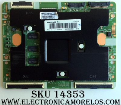 T-CON / SAMSUNG BN95-01946A / BN97-09233A / BN41-02297A / MODELOS UN55MU6300FXZA FA01 / HG55ND890UFXZA TS01 / UN55JU7100FXZA TS01 PANEL CY-GJ055FLLV1H	