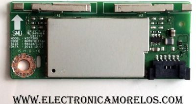 MODULO DE WI-FI PARA TV / SAMSUNG BN59-01174E / WIDT30Q / MODELO UN55JU6400FXZA FD05 / UN55JU6400FXZA UD03 / UN40JU6100FXZP TH01 / UN40JU6100FXZP VH03 / LH82DMDPLBA/GO / LH82DMEMTBC/GO / LH82DMERTBC/GO	 - Imagen 2