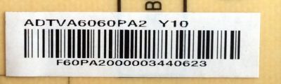 FUENTE DE PODER / SHARP ADTVA6060PA2 Y10 / 715G4065-P01-W20-003U / MODELO LC-32LS510UT /  - Imagen 2
