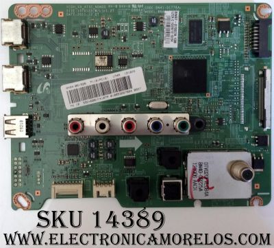 MAIN PARA TV SAMSUNG / NUMERO DE PARTE BN94-06152B / BN41-01778A / BN97-07007A / BN9406152B / SUSTITUTAS BN94-05625H / BN94-05549C / BN94-05758C / BN94-06126B / BN94-05873X / BN96-25758A / PANEL DE550CGM-C1 / MODELO UN55EH6001 / UN55EH6001FXZA CH02