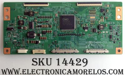 T-CON / V546HI-CS1 / 2DWW4CQCE /2DWW4CQCE3352C07J03540	