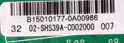 MAIN / FUENTE / (COMBO) / B15010177 / TP.MS3393T.PB79 / 02-SHS39A-C002000 - Imagen 2