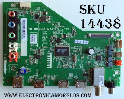 MAIN TCL / V8-MS39ARN-LF1V005(H5) / 40-0MS39A-MAA2LG / GTC000253A / 10188051MA0422 / MODELO TCL 48FD2700