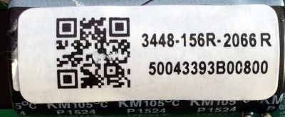 MAIN / QUASAR 50043393B00800 / TP.MS3393.PB801 / 3448-156R-2066 R / PANEL HK315LEDM-LHAYH / MODELO SQ3202	 - Imagen 2