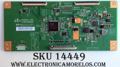 T-CON PARA TV PHILIPS / NUMERO DE PARTE 3ZMD4CMC / V500HJ1-CE6 / 3ZMD4CMCE3351G0TF0400 / PANEL V580HJ1-LD6 Rev.C1 / MODELOS LE50FHDF3010TATBAA / LED50B45RQ 4539-LE50B45-A2 / LRK50G45RQ / SLD50A45RQ 5402-SL50A45-A1 / 58PFL4609/F7 DS1 / 58PFL4609/F7 DS2