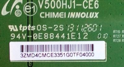 T-CON PARA TV PHILIPS / NUMERO DE PARTE 3ZMD4CMC / V500HJ1-CE6 / 3ZMD4CMCE3351G0TF0400 / PANEL V580HJ1-LD6 Rev.C1 / MODELOS LE50FHDF3010TATBAA / LED50B45RQ 4539-LE50B45-A2 / LRK50G45RQ / SLD50A45RQ 5402-SL50A45-A1 / 58PFL4609/F7 DS1 / 58PFL4609/F7 DS2 - Imagen 2