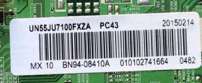 MAIN / SAMSUNG BN94-08410A / BN97-09415A / BN41-02356A / SUSTITUTAS BN94-09973H / BN94-09989H / PANEL CY-GJ055FLLV1H GW08 / MODELO UN55JU7100FXZA TS01	 - Imagen 2