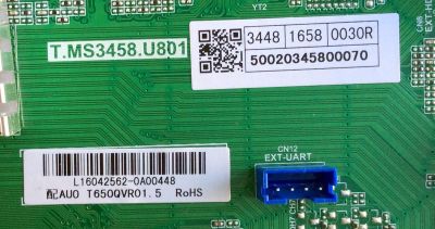 MAIN / HITACHI L16042562 / 50020345800070 / L16042562-0A00448 / MODELO 65L6	 - Imagen 2