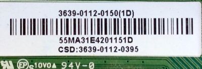 MAIN / VIZIO 3639-0112-0150 / 0171-2271-5261 / 3639-0112-0395 / PANEL T390HVN04.0 XL  / MODELO E390-B0 LAQAPSBQ	 - Imagen 2
