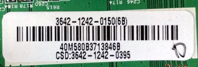 MAIN PARA TV VIZIO / 3642-1242-0150 / 0171-2272-3256 / 3642-1242-0150(6B) / PANEL  LC420WUH (SC)(R1) / MODELO E421VL LAUKHGDL / E422VLE - Imagen 2