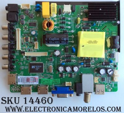 MAIN / FUENTE / (COMBO) / ELEMENT SY15238-1 / ST3393LU-AP2 / LSC400HM09 / MODELO ELEFW408 F5G0M	