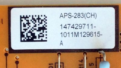FUENTE DE PODER / SONY  1-474-297-11 / APS-283(CH) / APS-283 / 1-883-775-11 / MODELO KDL-32BX320 / PARTES SUSTITUTAS 1-474-297-12 / KIT-KDL-32BX320-K2 - Imagen 2