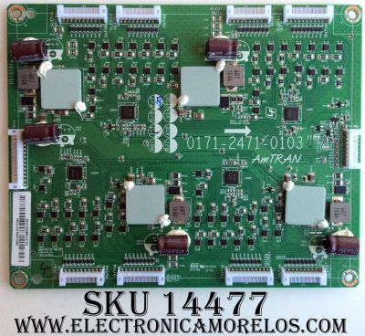 LED DRIVER / VIZIO 3665-0082-0111 / 3665-0082-0111(3A) / 55L012GBN07053A / 0171-2471-0103	