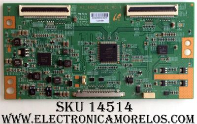 T-CON / TCL LJ94-23679F / K1_60HZ_C_2L_V0.1 / MODELO LE43FHDF3300TAAA