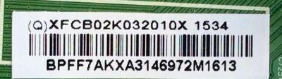 MAIN PARA TV VIZIO / NUMERO DE PARTE XFCB02K032 / 715G6274-M02-001-004T / 756TXFCB02K032 / 756TXFCB02K0320 / PANEL TPM236WF1-HJJP02.N REV:BC3B / MODELOS E24-C1 LTT6TGAR / LE24C1380 LTT6TGAR - Imagen 2
