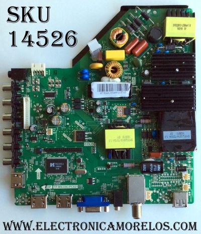 MAIN / FUENTE / (COMBO) B16075796 / TP.MS3393.PC821 / B16075796-0A00497