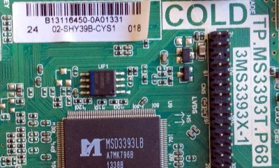 MAIN / FUENTE / (COMBO)  B13116450 / 02-SHY39B-CYS1 / TP.MS3393X-1 / 3MS3393X-2  - Imagen 2