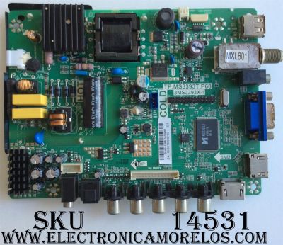 MAIN / FUENTE / (COMBO) B14041568 / 02-SHY39B-CYS0 / TP.MS3393T.P68  / 3MS3393X-1 