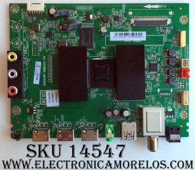 MAIN / TCL V8-UX38001-LF1V025(C2) / GTC000193A / 40-UX38NA-MAG2HG / MODELO 55FS3750  W8U55FS3850