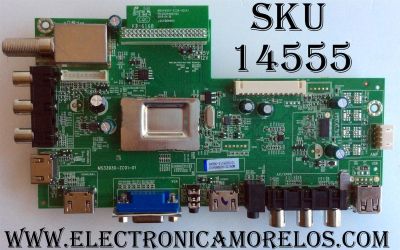 MAIN  / HAIER 1010035115 / MS33930-ZC01-01 / MODELO 40E3500 