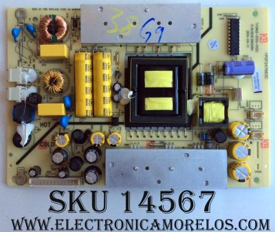 FUENTE DE PODER HAIER / 1070000499 / 1P0F247663C / 303C3902064 / TV3902-ZC02-01 / TV3902-ZC02-01(D) / MODELOS POLAROID MHDV4233-U4 / LE40D8810 / HAIER LE40M600CF / JVC LT40C550