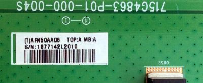 LED DRIVER / VIZIO INTVAR45GAAD6 / 715G4863-P01-000-004S / AR45GAAD6 / PANEL T460HB01 V.1 / MODELO M3D460SR	 - Imagen 2