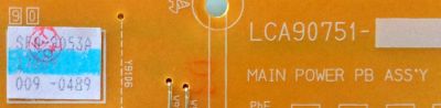 FUENTE DE PODER / JVC SFN-9053A / SFN-9053A-M2 / LCA90751 / LCB90751-001B / MODELO LT-47X788 / LT-47XC58	 - Imagen 2