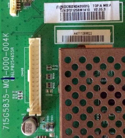 MAIN / VIZIO 756TXDCB02K042 / 715G5835-M01-000-004K / TXDCB02K042002Q / MODELO E241I-A1 LTTUNUEP / PANEL TPM236M3 - Imagen 2