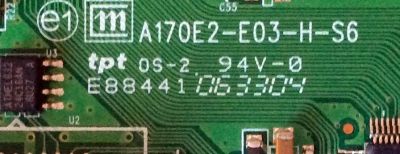 MAIN / VIEWSONIC 35-D010627 / A170E2-E03-H-S6 / MODELO VG2230WM	 - Imagen 3