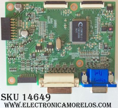 TARJETA VIDEO / VIEWSONIC  35-D008184 / A190A2-A02-H-S1 / MODELO V620021M / PANEL A190A2-H01